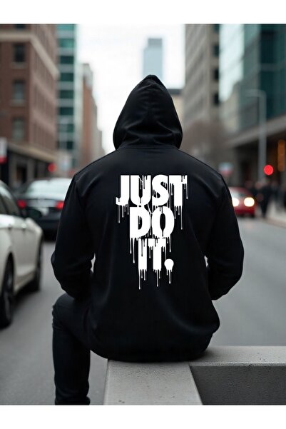 ship master سويت شيرت يونيسكس بقناع النينجا 3 Thread O قصة فضفاضة K بغطاء رأس - صوف شتوي