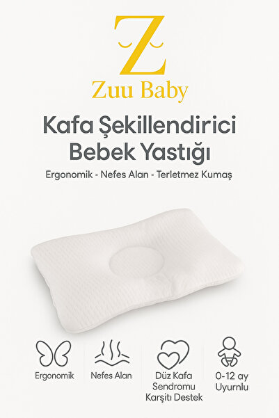 Zuu Baby Kafa Şekillendirici Bebek Yastığı