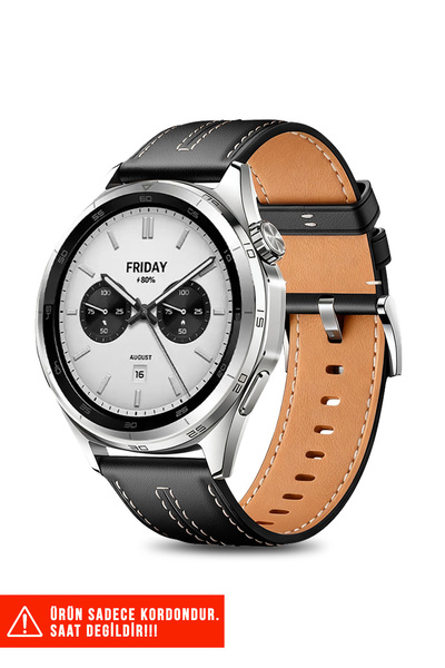 Nezih Case Xiaomi Watch S4 - S3 - S1 - S1 Active / S1 Pro / Watch 2 / Watch 2 Pro Compatible Leather Band 22mm