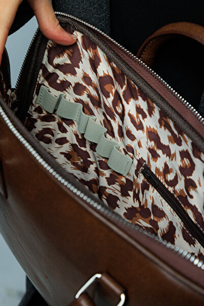 fubileather Γνήσιο δερμάτινο χαρτοφύλακας για φορητό υπολογιστή - Macbook - Businnes