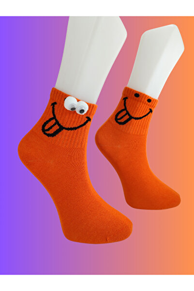 Shuttle Park Special Series Happy Colorful Smiley Socks Fun Comfortable Stylish Design Style Socks Made of Combed Cotton
