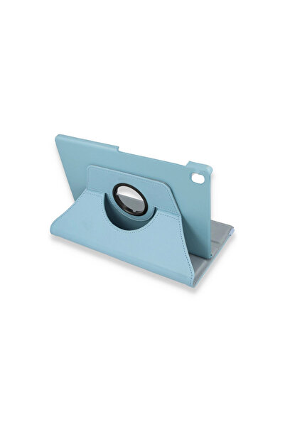 eco port حافظة لينوفو M10 Fhd Plus X606F حافظة جلدية 360 درجة - تركواز