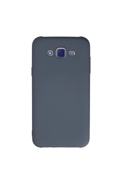 eco port Samsung Galaxy J7 Case Nano Velvet Silicone Inside - Gray