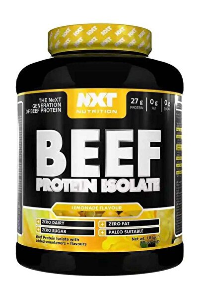 NXT Nutrition Beef Protein Isolate Zero Dairy Lemonade Flavour 60 Servings 1800g