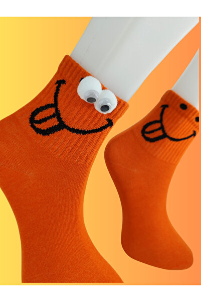 Shuttle Park Special Series Happy Colorful Smiley Socks Fun Comfortable Stylish Design Style Socks Made of Combed Cotton