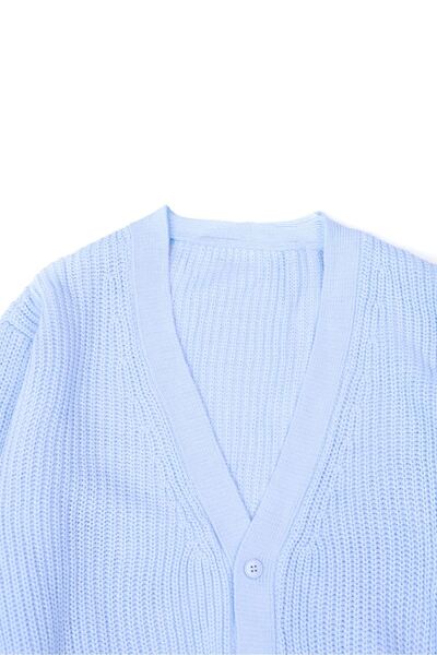 no7man Lapi Blue Cardigan