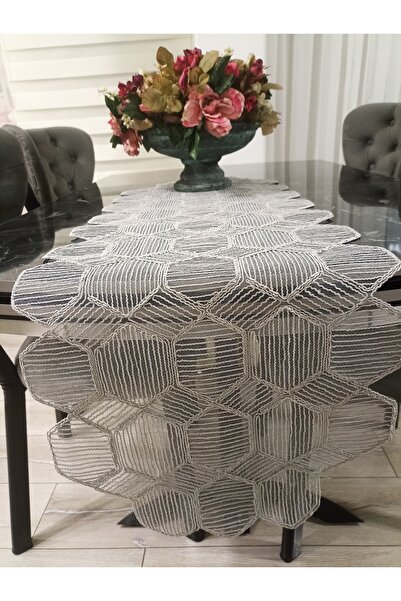 Lavanderi French Lace One-Piece Runner, Table & Coffee Table Cover, Dowery Runner