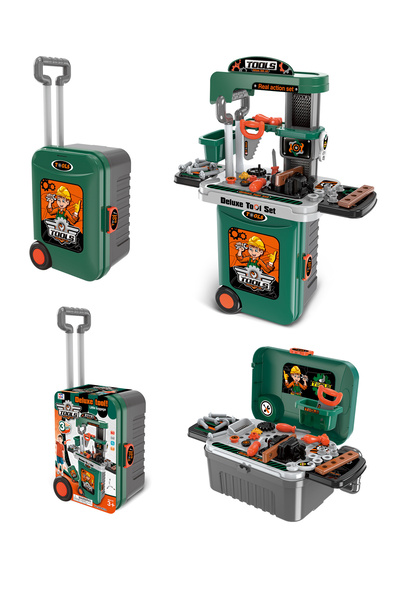 OEM Deluxe Tool Set - portable suitcase with workshop, realistic tools