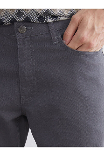 LC Waikiki Gray Standard Fit Men's Chino Trousers
