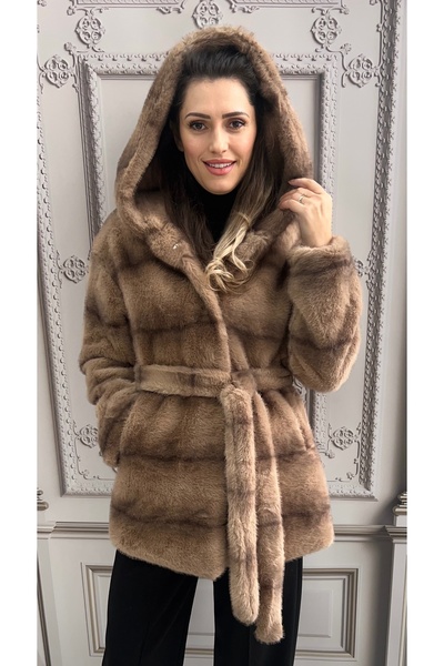 styleFlex Faux fur jacket with lining, premium quality