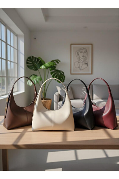 Elory Grace Geantă de umăr maro pentru femei – Geantă de mână, model Mira Special croială