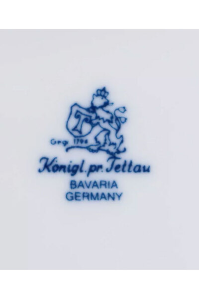 ABBETC Königlich Tettau Antique Tea Cup Saucer 14 cm