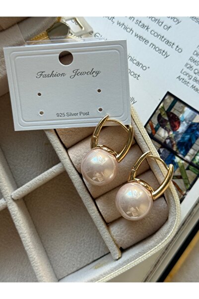 Rossetto Atelier أقراط بيلا بيا بلون البودرة اللؤلؤية