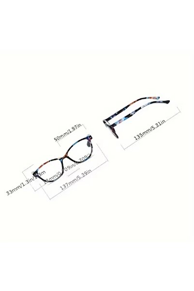 lenzio Lightweight, slim design, fashionable, colorful blue light blocking screen reading glasses.