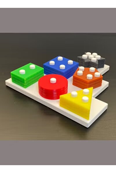 3D Brothers Children Fine Motor Skills Toy - Advanced Shape Set