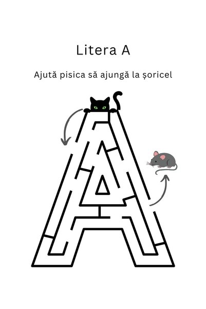 Cotomag Carte cu Activitati - Alfabetul - Coloreaza si Invata Literele / Activitati Educative Pentru Copii