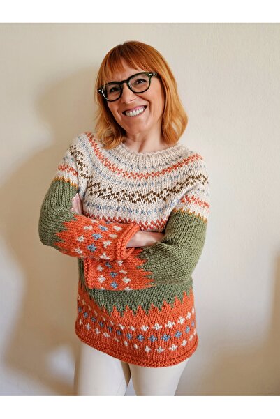 Mishy El Örgüsü, Tasarım, Norveç Kazak