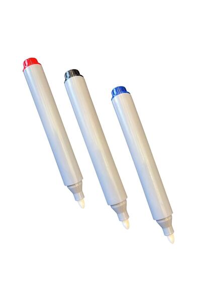 İklim Dokunmatik Akıllı Tahta Kalemi 3'lü Set - Çok Renkli