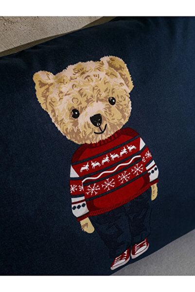 LC Waikiki Home Bear Teddy Printed 100% Cotton Single Duvet Cover Set 160X220 cm