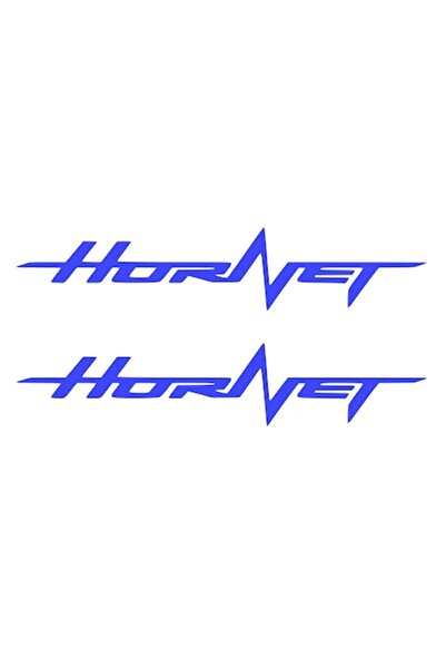 Oracal Set of 2 stickers Honda Cb Hornet 2, 25cm, blue