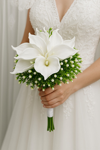 Bioren Cipsolu Lüks Gala Gelin Çiçeği