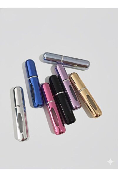 alinastore Taşınabilir Doldurulabilir Parfüm Şişesi Seyahat Tipi Mini Atomizer