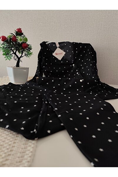 Pijamoni Süet Kadın Pijama Takımı S/M-L-XL-XXL