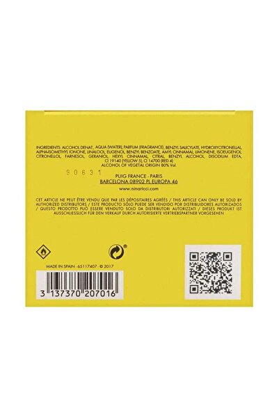 Nina Ricci Lire de Temps Eau de Toilette 100ml