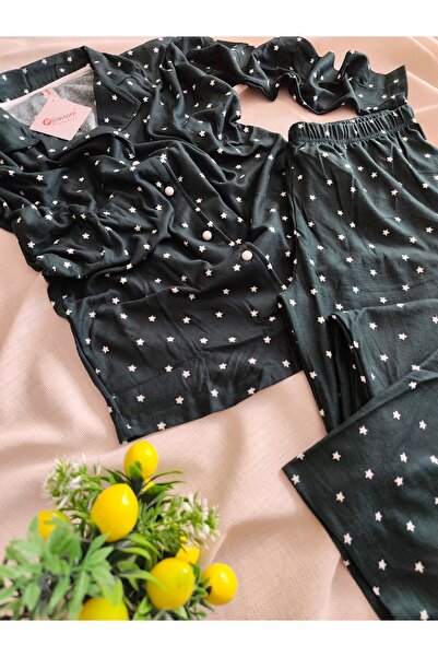 Pijamoni Süet Kadın Pijama Takımı S/M-L-XL-XXL