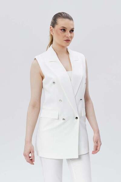 Milamia Women's Buttoned Classic Vintage Vest