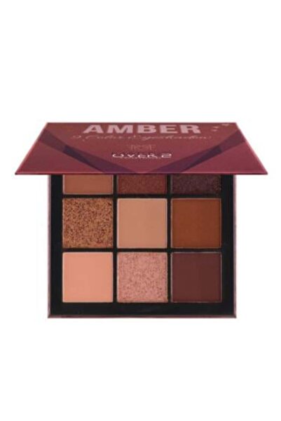 Make Over 22 cosmetics Make Over 22 Mini Amber Eyeshadow Palette (AM03) - 9 Colors