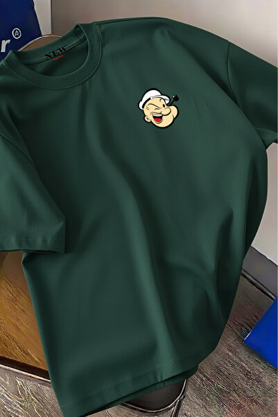 New Shine تي شيرت تيمال رايس مطبوع قصة فضفاضة