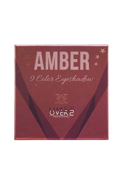 Make Over 22 cosmetics Make Over 22 Mini Amber Eyeshadow Palette (AM03) - 9 Colors