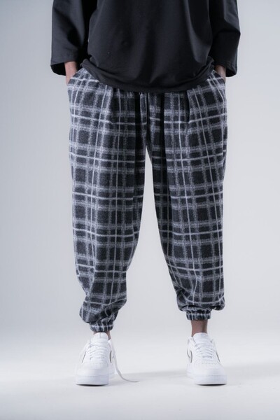 FıttingRoom بنطلون شالوار منقوش بخصر مطاطي