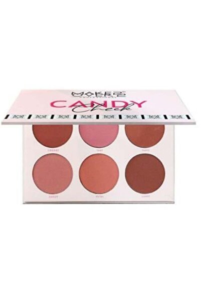 Make Over 22 cosmetics مجموعة أحمر الخدود كاندي تشيكس، 6 ألوان من ميك أوفر 22...