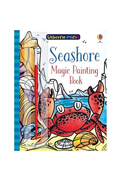 Usborne Minis Set, seashore magic painting book, magic painting book with wat...