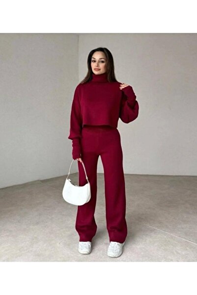 Sempre Set de două piese din tricot cu gât înalt pentru sezonul nou