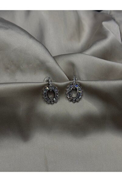 kalia Çelik Zirkon Yuvarlak Halka Küpe