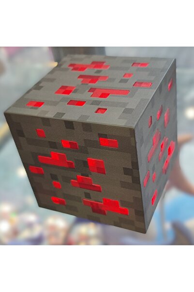 ada çanta kırtasiye Minecraft taş model şarjlı masa/gece lambası AD66203