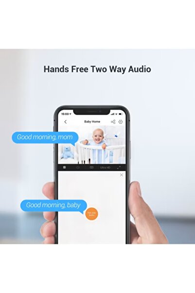 EZVIZ مجموعة من 2 كاميرا منزلية ذكية بدقة 2 ميجابكسل C6N مزودة بخاصية الكشف والتتبع الذكي وصوت ثنائي الاتجاه ورؤية ليلية