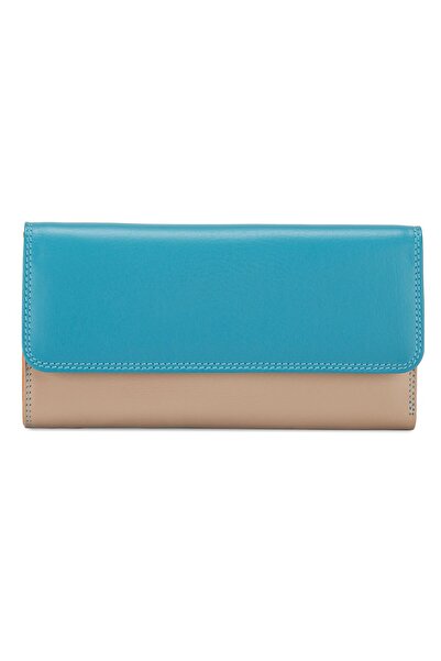 Mywalit Tri-fold Zip Wallet Geldbörse Leder 17 cm