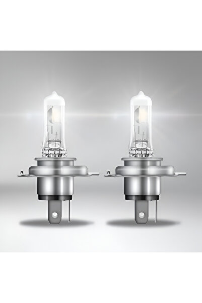 Osram Set 2 Halogen Bulbs H4 Night Breaker Silver +100% Light 12V