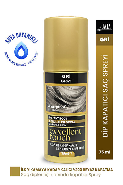 Jaja Exxellent Touch Dip Kapatıcı Saç Spreyi Gri 75 ml
