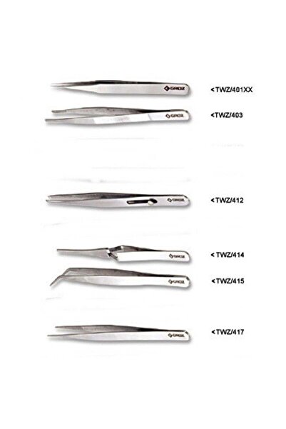 Groz Twz/St-6 Tweezers Set