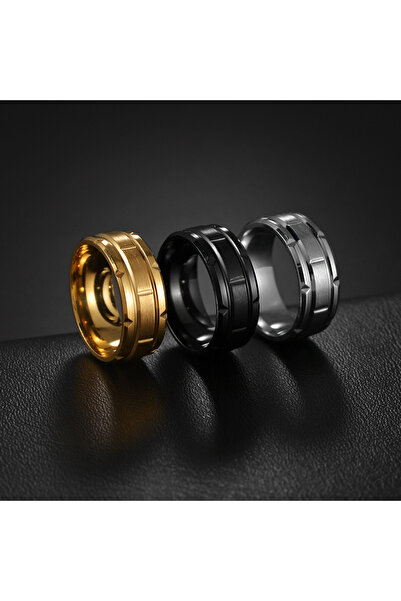 Kracer Silver Trench Ring