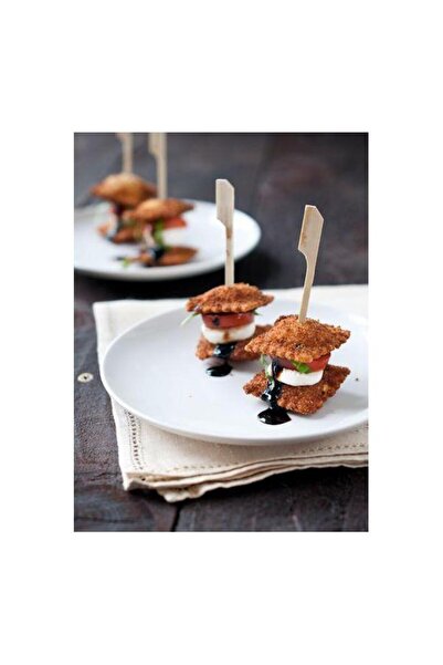 Mu Art Ahşap 1 Adet Bambu Golf Kürdan - 12 Cm