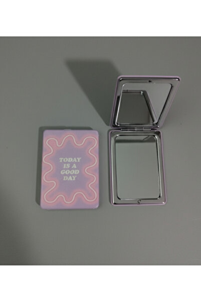 Puffly Hediyelik Pinterest Cep Aynası Çantada Cepte Taşımalık Mini Ayna