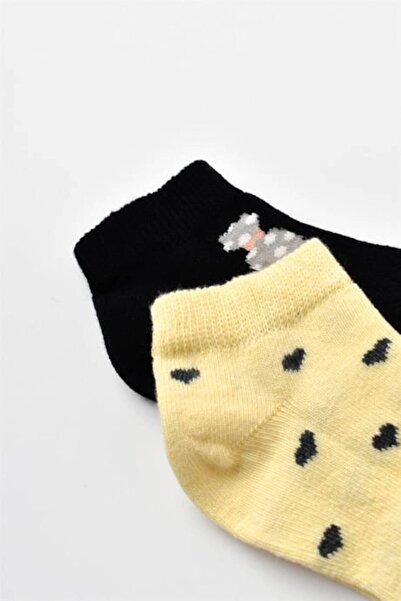 BabyDia Children's Double Socks Cat