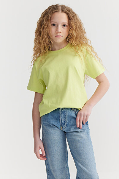 PAULMARK Girl's Basic T-shirt