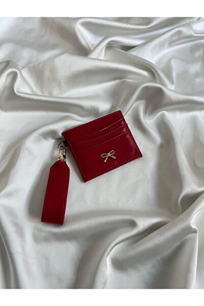 Mia Collection Портмоне Модел Портмоне 4 Червено